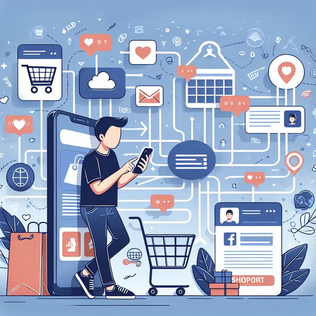 "Integrasi fitur belanja langsung TikTok dengan Tokopedia di pasar lokal Indonesia, menampilkan pengguna yang berinteraksi dengan produk dalam video live shopping."