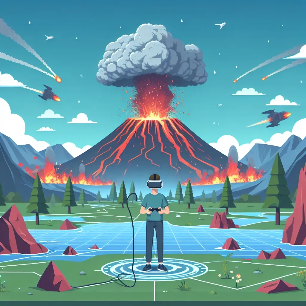 Implementasi Teknologi Virtual Reality untuk Simulasi Mitigasi Bencana Vulkanik